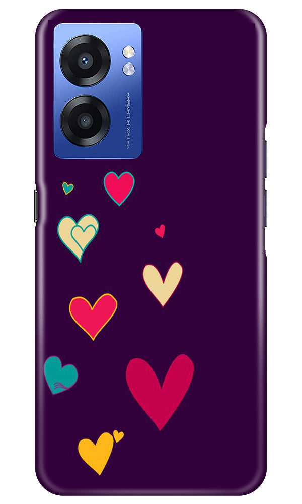 Purple Background Case for Realme Narzo 50 5G  (Design - 107)