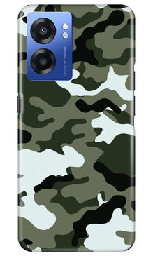 Army Camouflage Mobile Back Case for Realme Narzo 50 5G  (Design - 108)