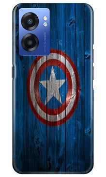 Captain America Superhero Mobile Back Case for Realme Narzo 50 5G  (Design - 118)