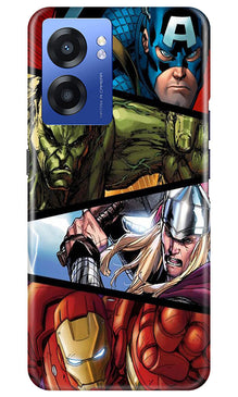 Avengers Superhero Mobile Back Case for Realme Narzo 50 5G  (Design - 124)
