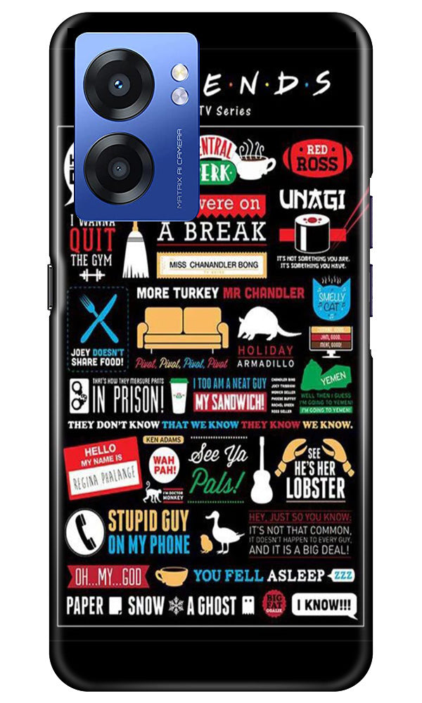 Friends Case for Realme Narzo 50 5G  (Design - 145)