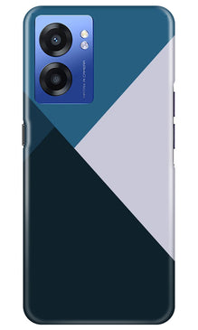 Blue Shades Mobile Back Case for Realme Narzo 50 5G (Design - 157)