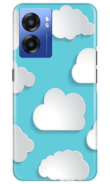 Clouds Mobile Back Case for Realme Narzo 50 5G (Design - 179)