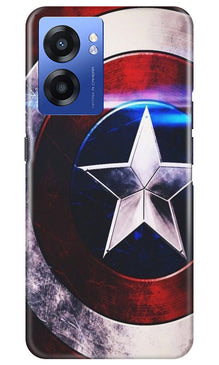 Captain America Mobile Back Case for Realme Narzo 50 5G (Design - 249)