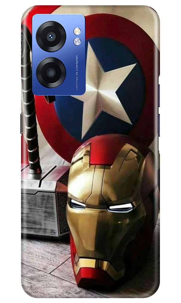 Captain America Shield Case for Realme Narzo 50 5G (Design No. 222)