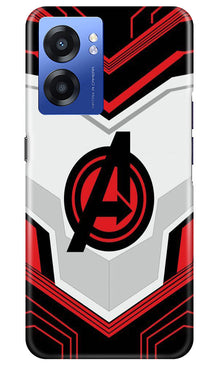 Ironman Captain America Mobile Back Case for Realme Narzo 50 5G (Design - 223)