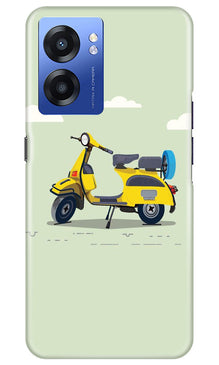 MotorCycle Mobile Back Case for Realme Narzo 50 5G (Design - 228)