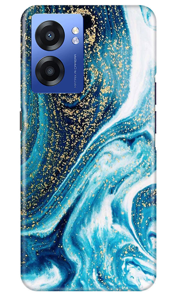 Marble Texture Mobile Back Case for Realme Narzo 50 5G (Design - 269)