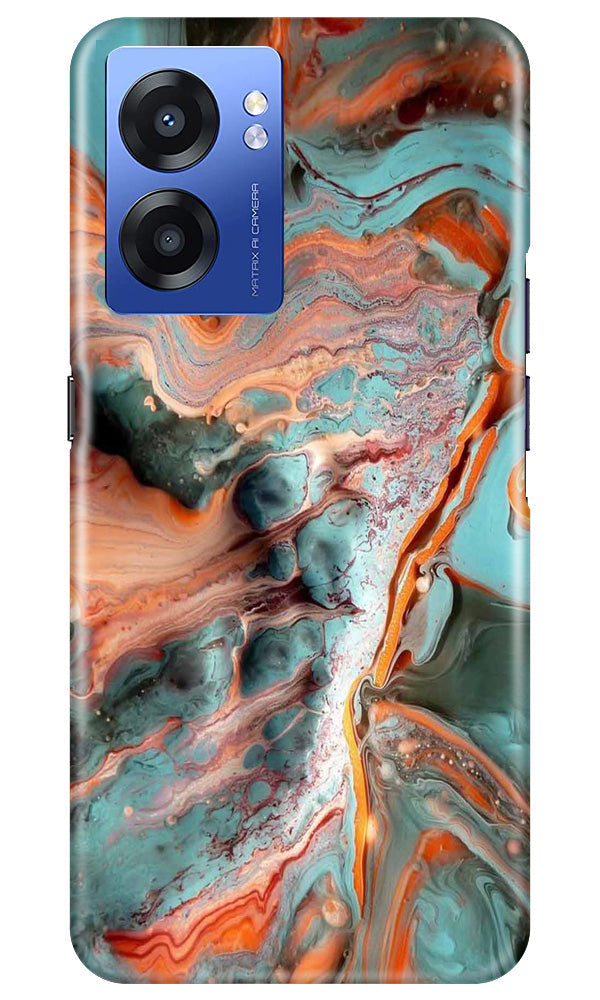 Marble Texture Mobile Back Case for Realme Narzo 50 5G (Design - 270)