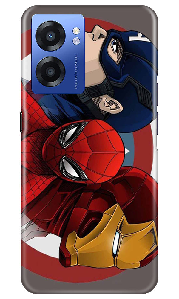Marble Texture Mobile Back Case for Realme Narzo 50 5G (Design - 272)