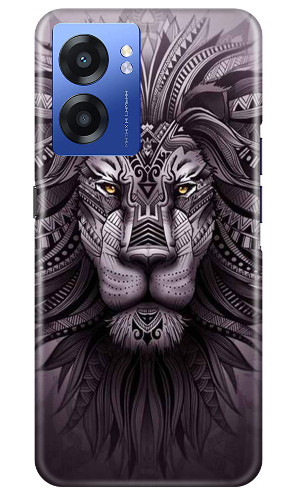 Lion Mobile Back Case for Realme Narzo 50 5G (Design - 276)