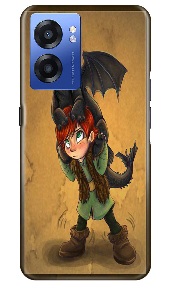 Dragon Mobile Back Case for Realme Narzo 50 5G (Design - 298)