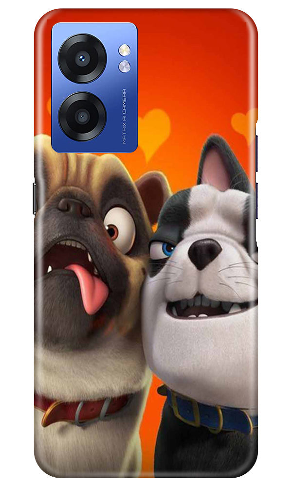 Dog Puppy Mobile Back Case for Realme Narzo 50 5G (Design - 310)