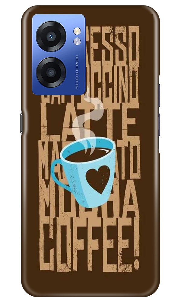 Love Coffee Mobile Back Case for Realme Narzo 50 5G (Design - 311)