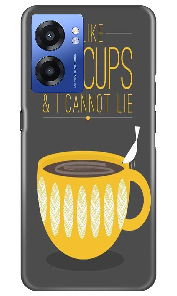 Big Cups Coffee Mobile Back Case for Realme Narzo 50 5G (Design - 312)