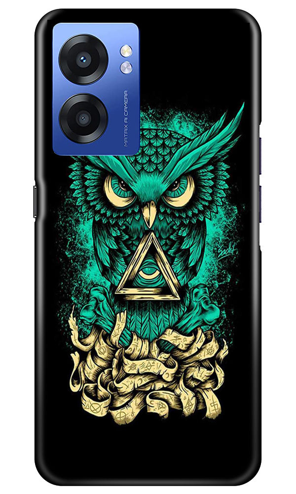 Owl Mobile Back Case for Realme Narzo 50 5G (Design - 317)