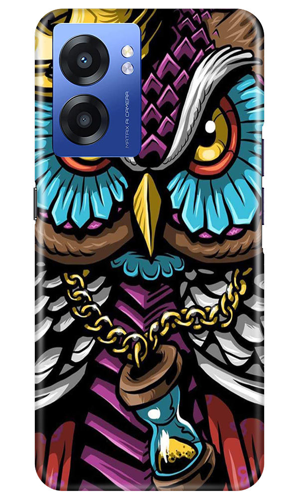Owl Mobile Back Case for Realme Narzo 50 5G (Design - 318)