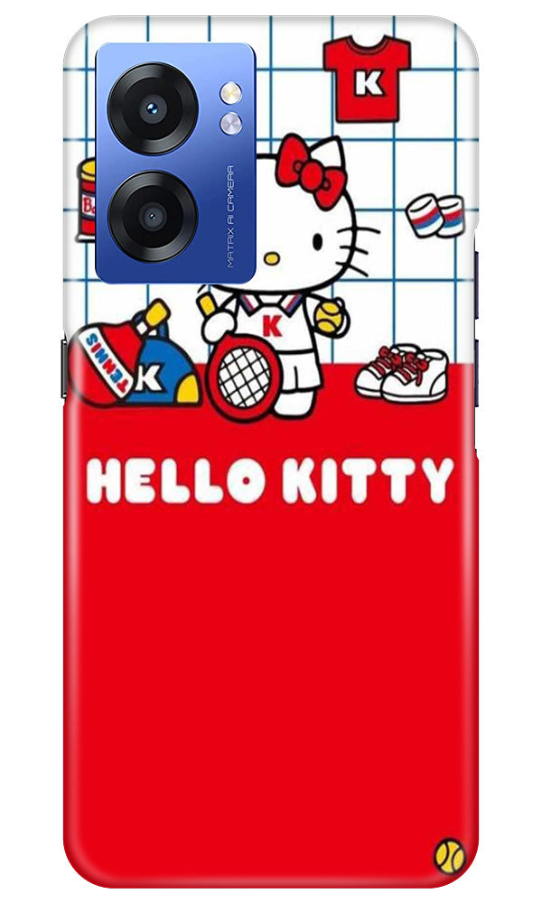 Hello Kitty Mobile Back Case for Realme Narzo 50 5G (Design - 322)