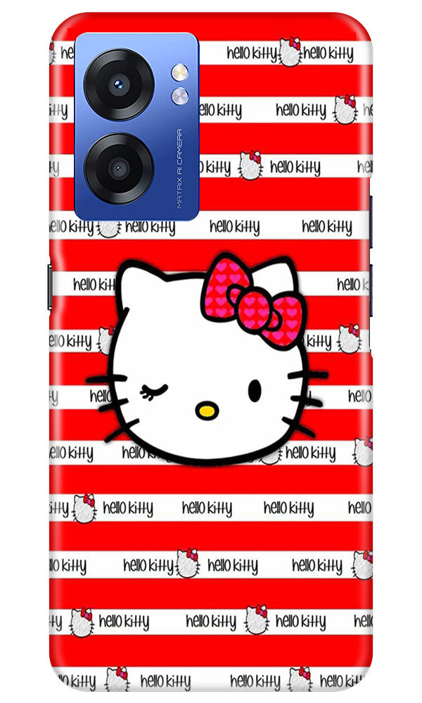 Hello Kitty Mobile Back Case for Realme Narzo 50 5G (Design - 323)