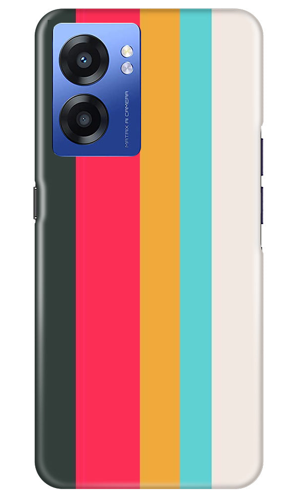 Color Pattern Mobile Back Case for Realme Narzo 50 5G (Design - 328)