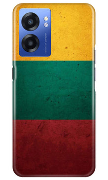 Color Pattern Mobile Back Case for Realme Narzo 50 5G (Design - 333)