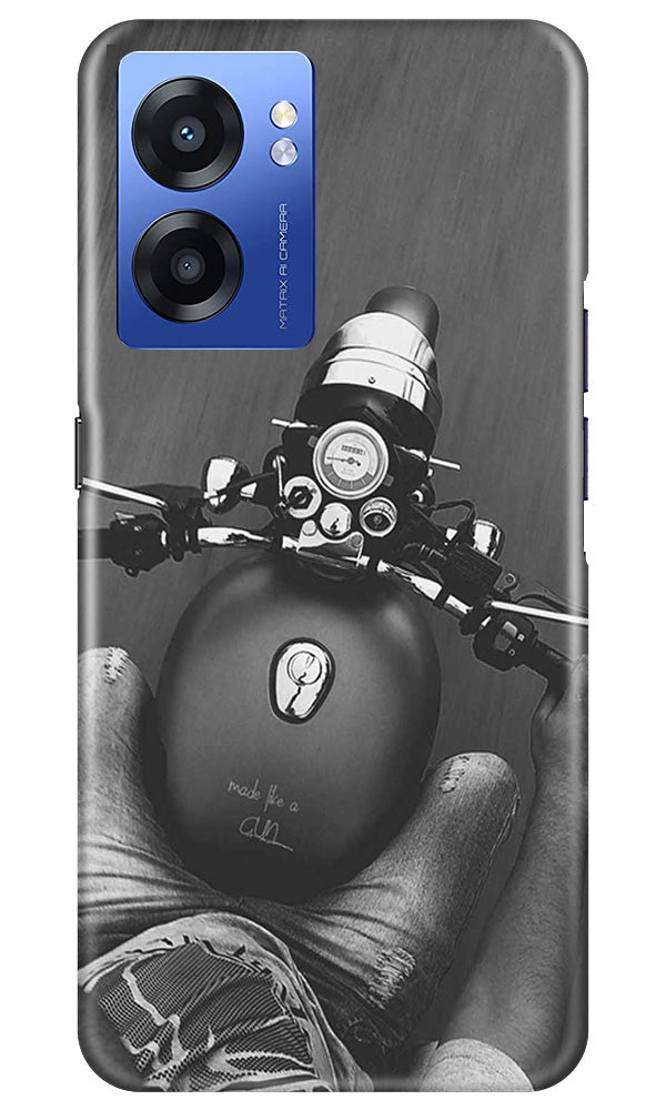 Royal Enfield Mobile Back Case for Realme Narzo 50 5G (Design - 341)