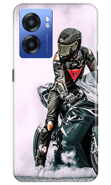 Biker Mobile Back Case for Realme Narzo 50 5G (Design - 342)