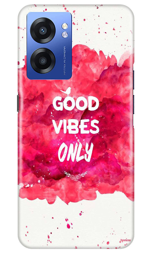 Good Vibes Only Mobile Back Case for Realme Narzo 50 5G (Design - 351)
