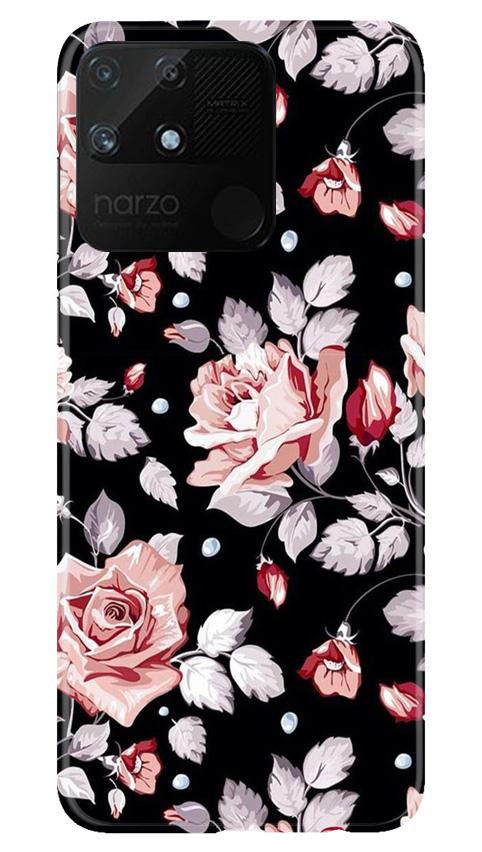 Pink rose Case for Realme Narzo 50A