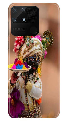 Lord Krishna2 Mobile Back Case for Realme Narzo 50A (Design - 17)