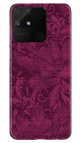 Purple Backround Case for Realme Narzo 50A