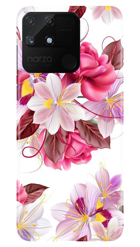 Beautiful flowers Case for Realme Narzo 50A