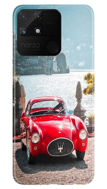 Vintage Car Mobile Back Case for Realme Narzo 50A (Design - 51)