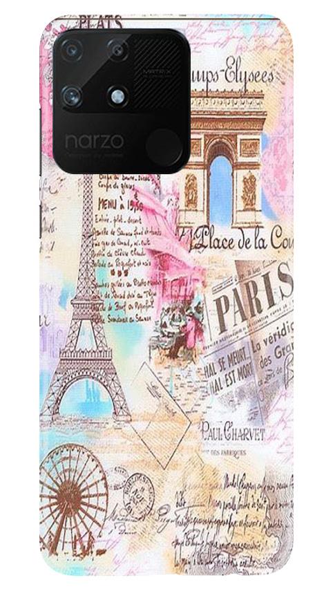 Paris Eiftel Tower Case for Realme Narzo 50A