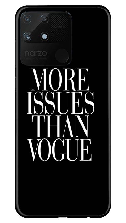 More Issues than Vague Case for Realme Narzo 50A