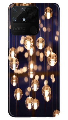Party Bulb2 Mobile Back Case for Realme Narzo 50A (Design - 77)