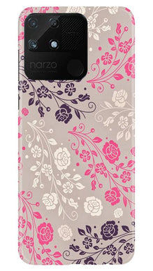 Pattern2 Mobile Back Case for Realme Narzo 50A (Design - 82)