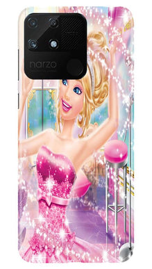 Princesses Mobile Back Case for Realme Narzo 50A (Design - 95)