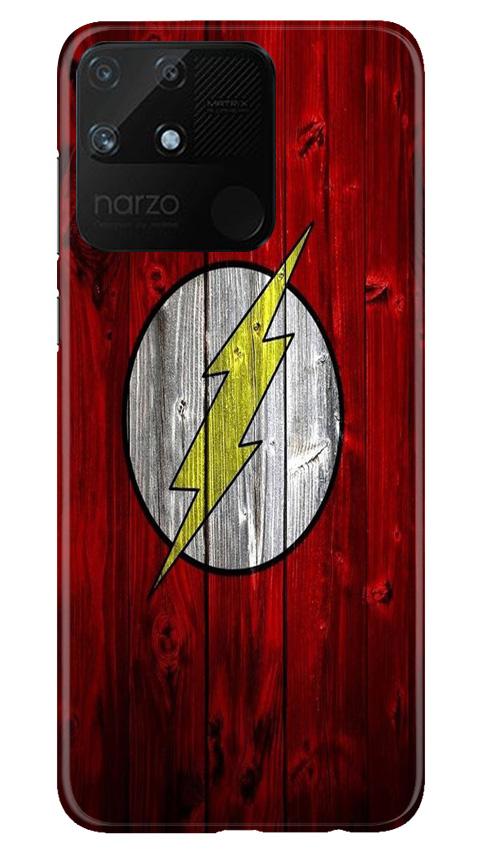 Flash Superhero Case for Realme Narzo 50A(Design - 116)