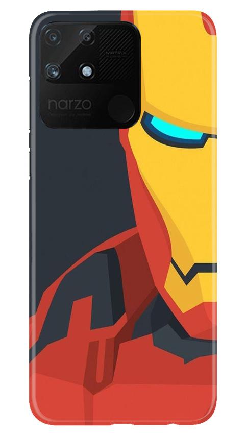Iron Man Superhero Case for Realme Narzo 50A(Design - 120)