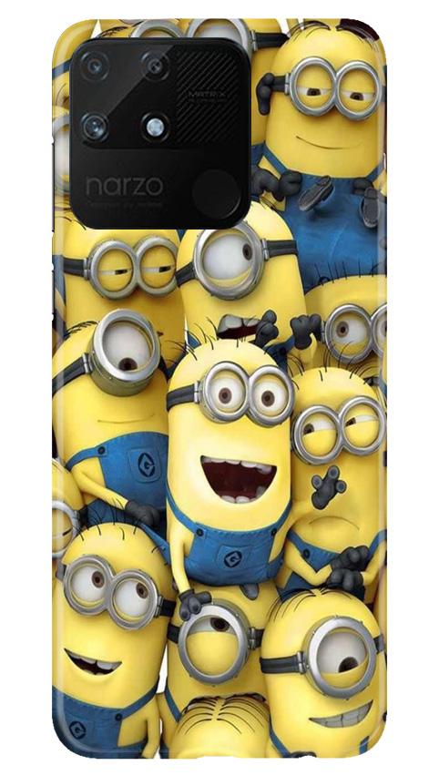 Minions Case for Realme Narzo 50A  (Design - 127)