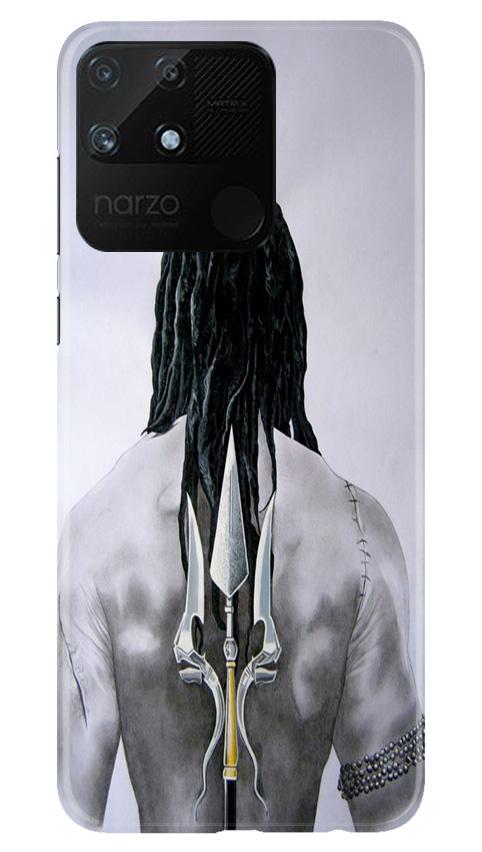 Lord Shiva Case for Realme Narzo 50A(Design - 135)