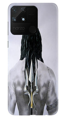 Lord Shiva Mobile Back Case for Realme Narzo 50A  (Design - 135)