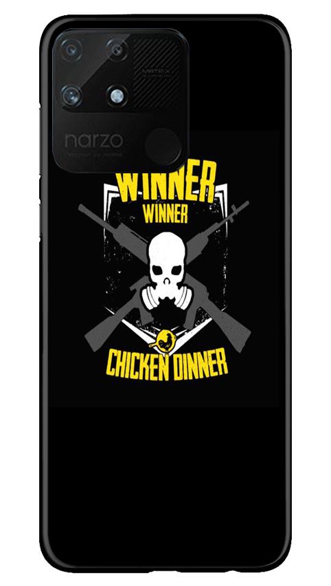 Winner Winner Chicken Dinner Case for Realme Narzo 50A(Design - 178)