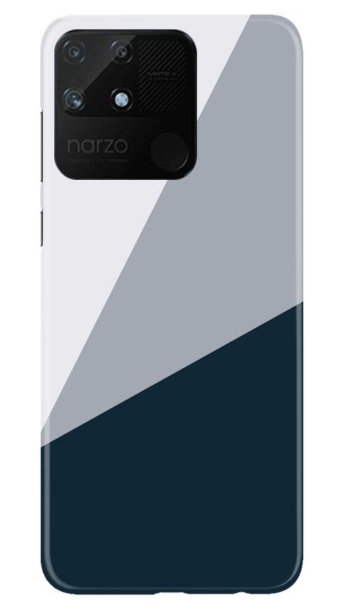 Blue Shade Case for Realme Narzo 50A (Design - 182)