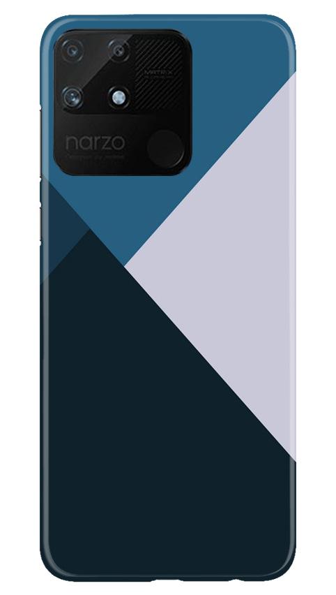 Blue Shades Case for Realme Narzo 50A (Design - 188)
