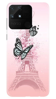 Eiffel Tower Mobile Back Case for Realme Narzo 50A (Design - 211)