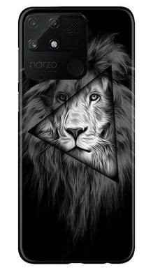 Lion Star Mobile Back Case for Realme Narzo 50A (Design - 226)