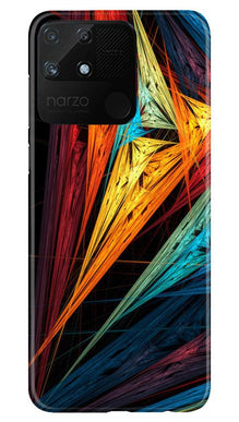 Modern Art Mobile Back Case for Realme Narzo 50A (Design - 229)