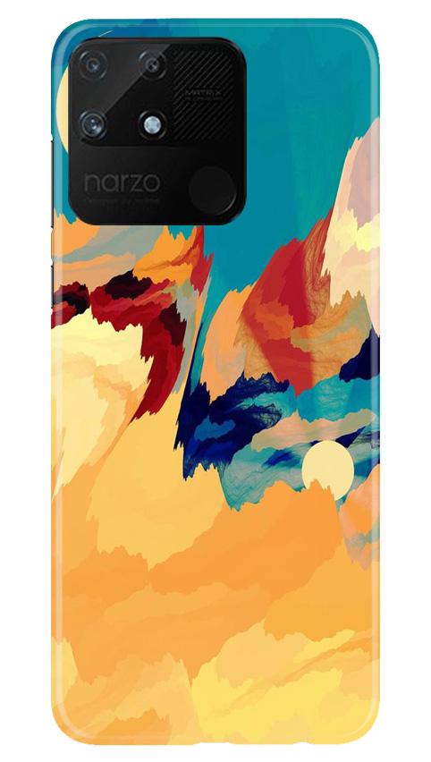 Modern Art Case for Realme Narzo 50A (Design No. 236)